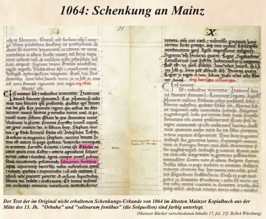 Urkunde 1064